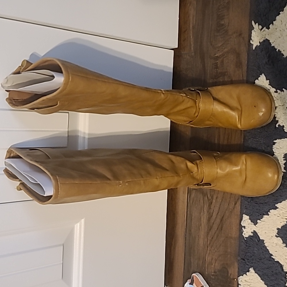 Charles Albert Riding Boots size 7 cognac color